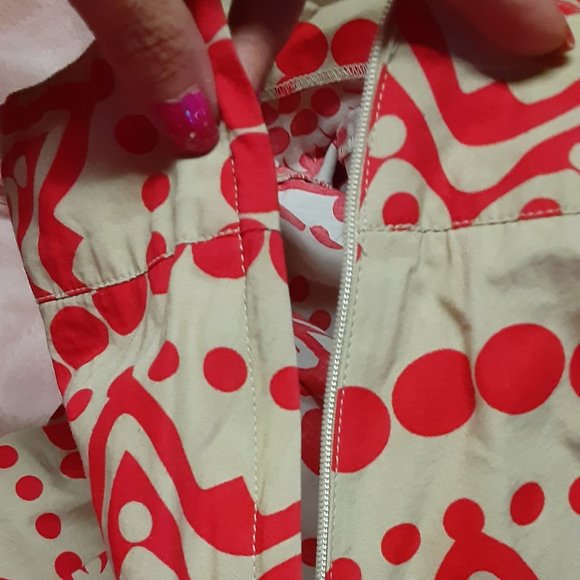 Cato Tan & Red Skirt - Picture 4 of 6